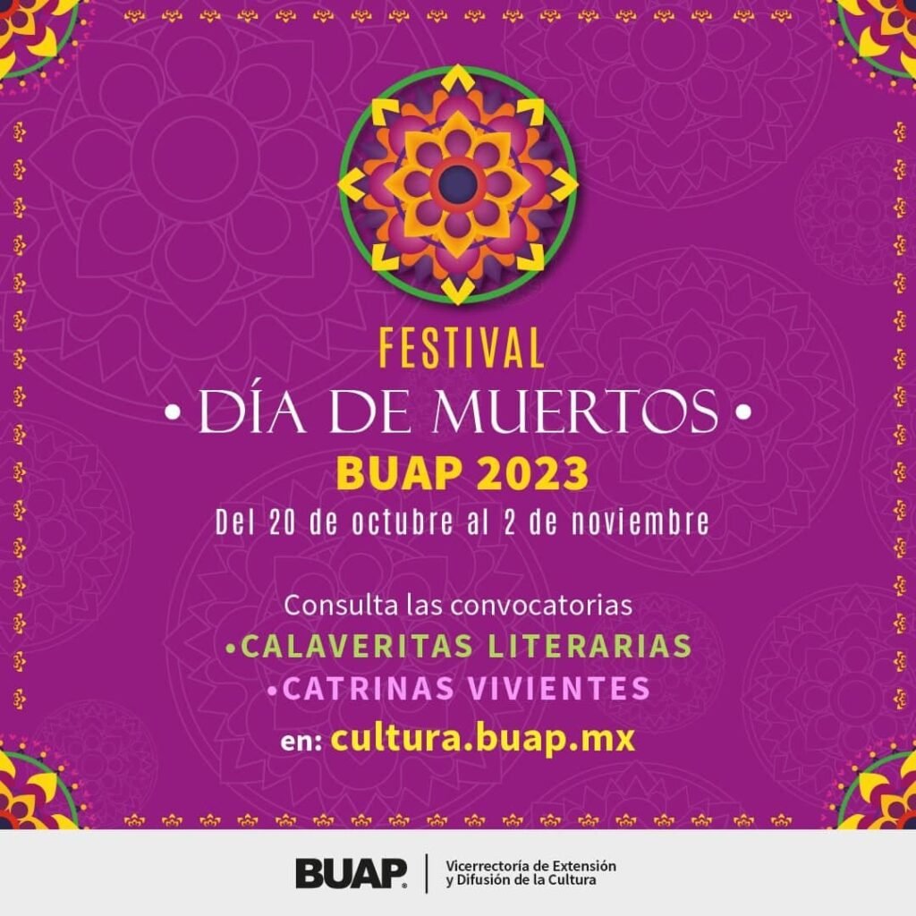 fewtival de dia de muertos BUAP