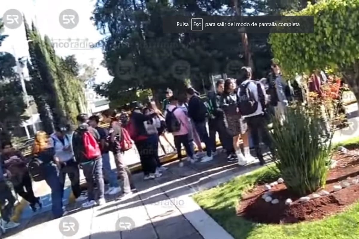 Desalojan Universidad Tecnológica de Puebla por presunta fuga de gas 1 fuga de gas UTP