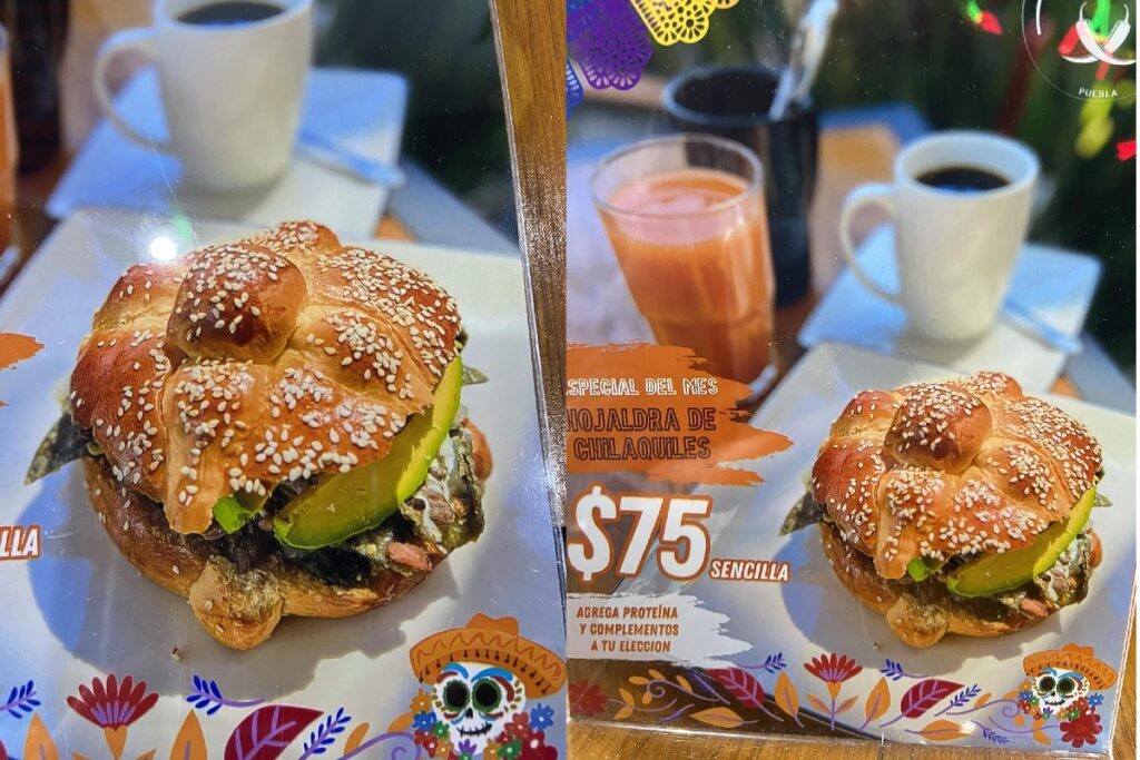 hojaldra de chilaquiles