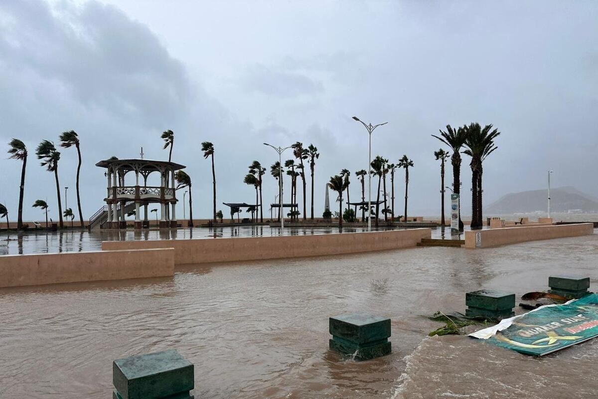Golpea huracán "Norma" a La Paz: Semar activa Plan Marina en Baja California Sur y Sinaloa 1 huracan norma