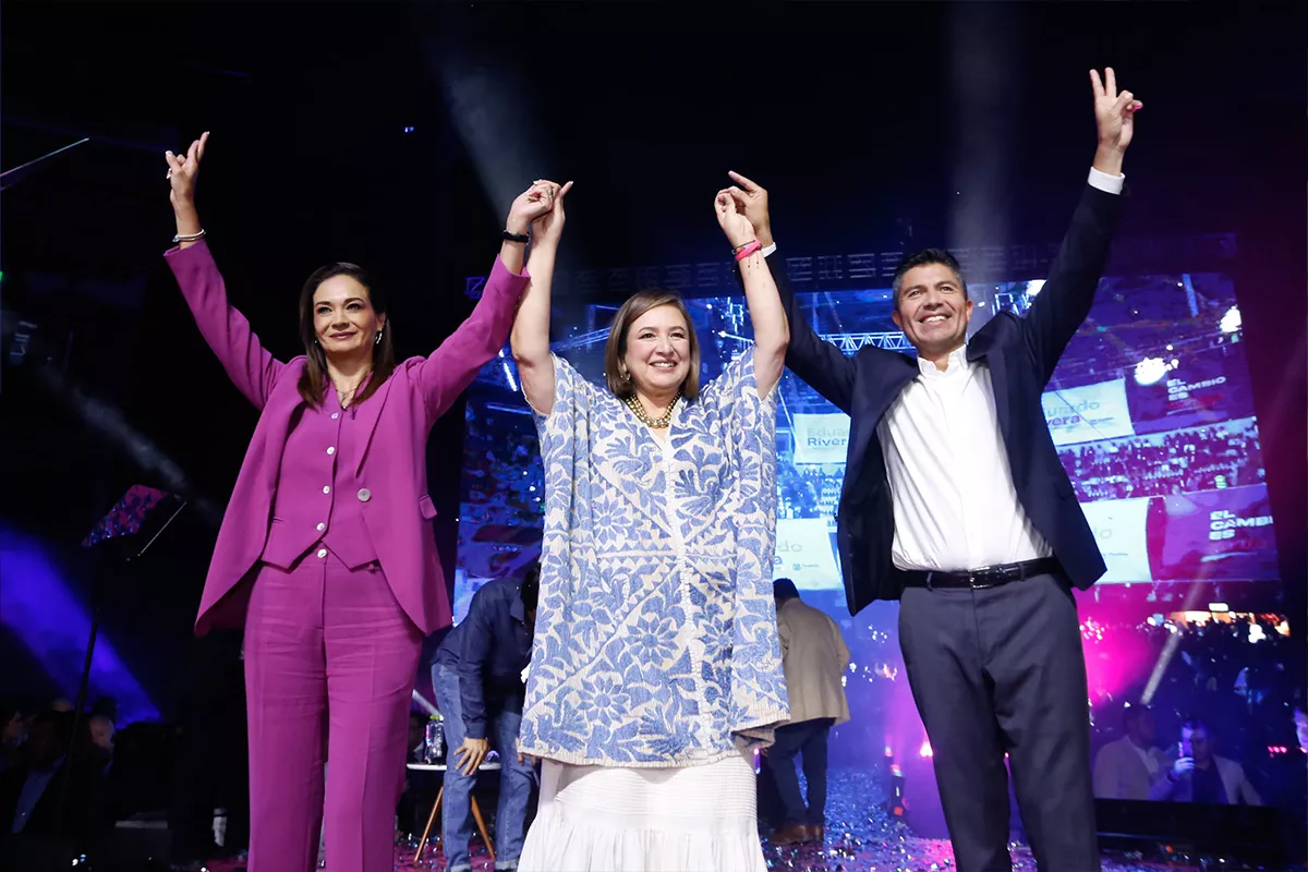 Xóchitl Gálvez minimiza estar abajo en las encuestas contra Sheinbaum: “no me importa” 9 informe Eduardo Rivera Xochitl Galvez 2