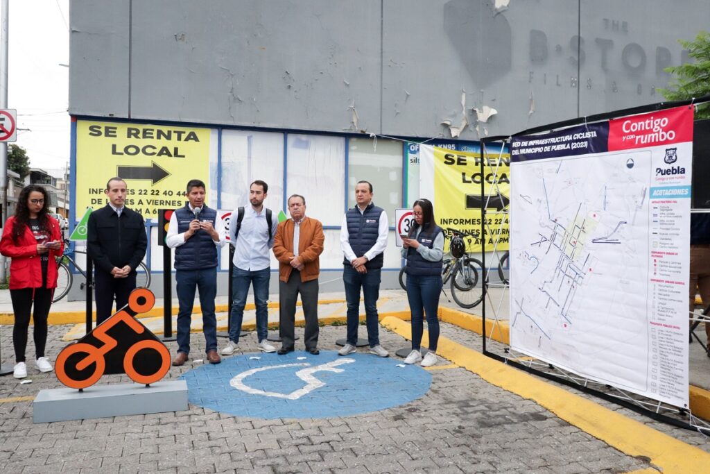 Ayuntamiento de Puebla entrega 15 kilómetros nuevos de infraestructura ciclista 3 infraestructura ciclista 2