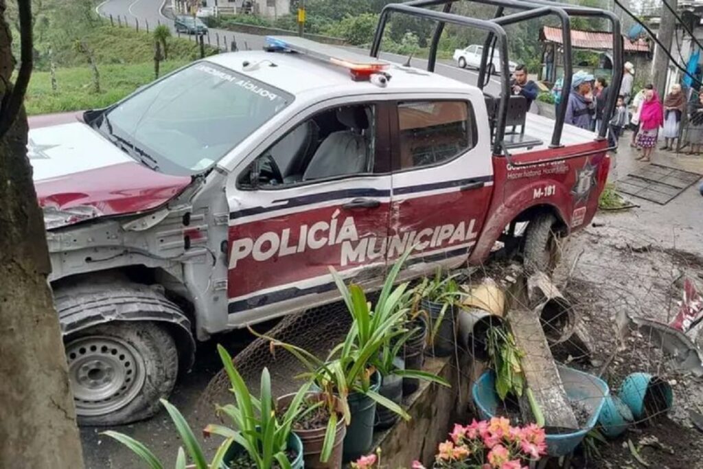 Policía de Jonotla atropella a niña