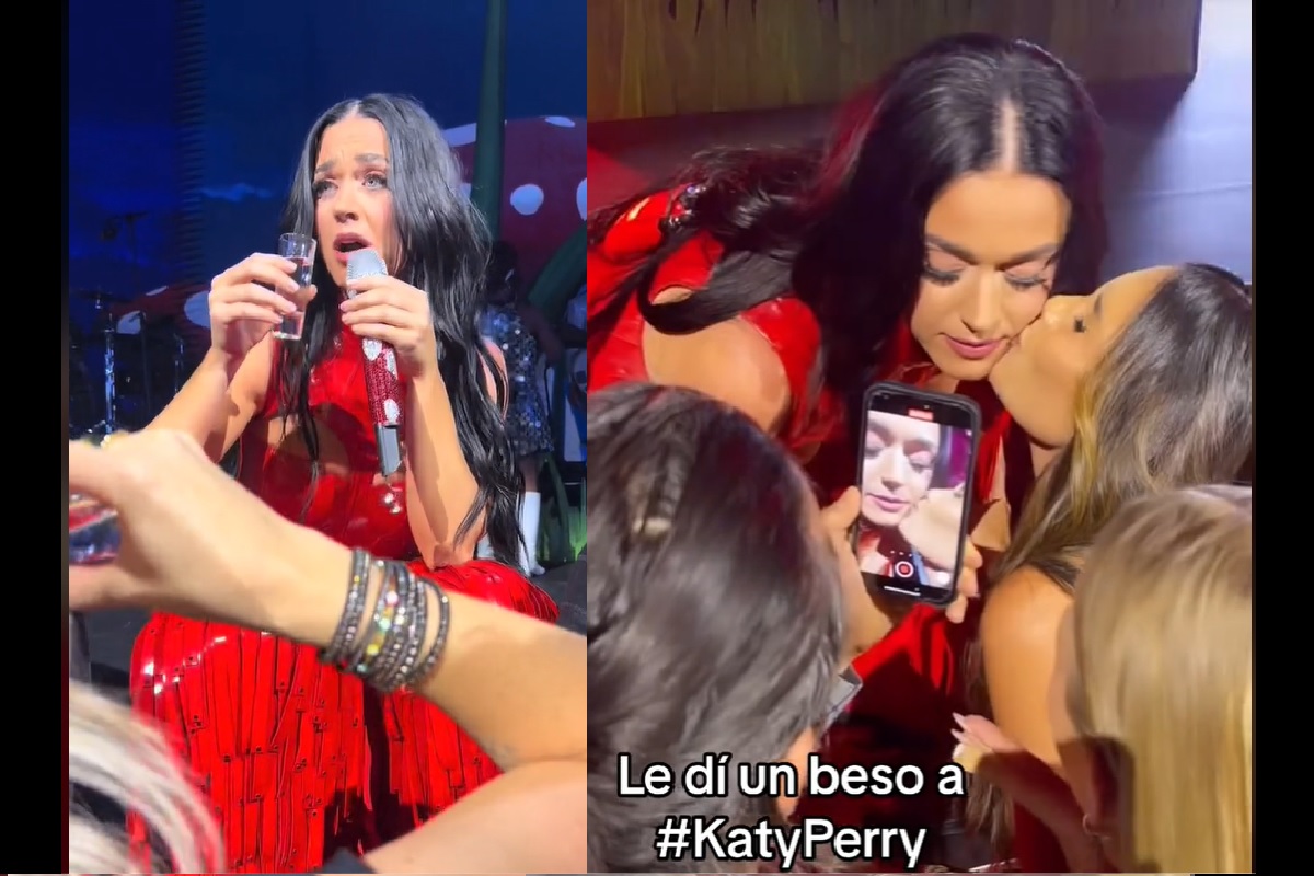 VIDEOS: Katy Perry da concierto privado en Televisa y brinda con tequila 2 katy perry concierto privado en Televisa