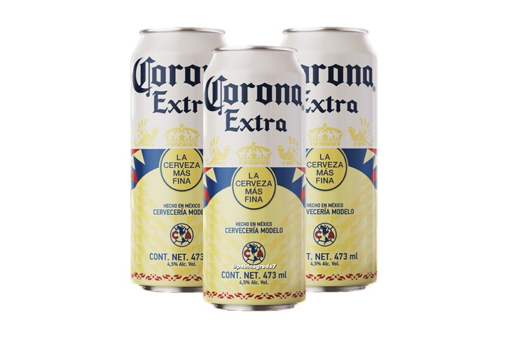 lata america corona 107 anos