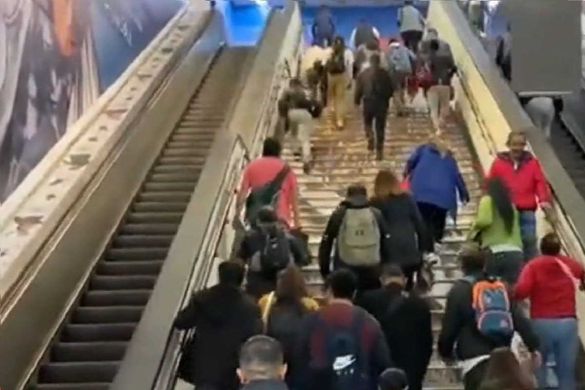Temor en Línea 7 del Metro CDMX, usuarios evitan escaleras eléctricas tras accidente 1 Temor en Línea 7 del Metro CDMX, usuarios evitan escaleras eléctricas tras accidente