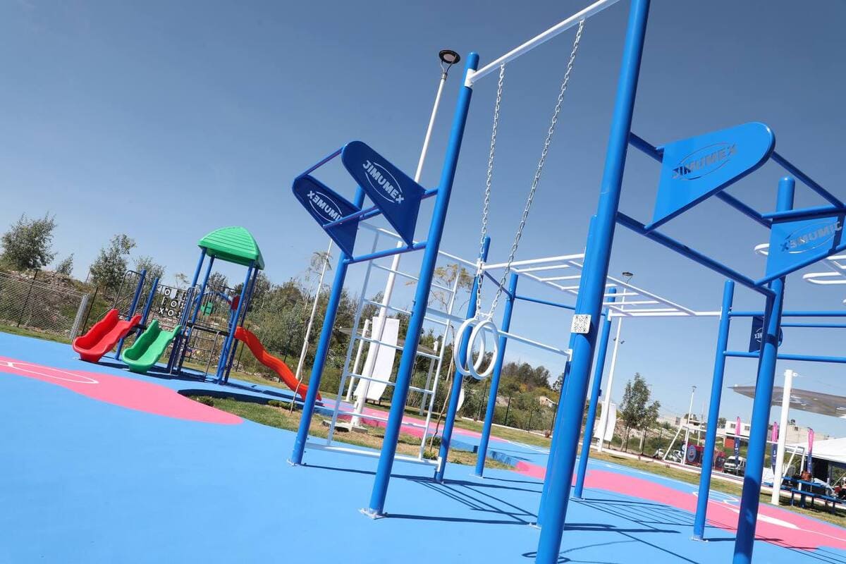 Suma Ayuntamiento de Puebla un deportivo más rehabilitado, ahora en El Cobre 1 parque rehabilitado Ayuntamiento de Puebla
