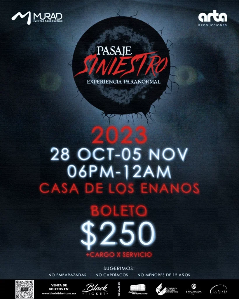 Pasaje Siniestro en la Casa de Los Enanos en Puebla: fechas, horarios, costos y todo lo que debes saber 15 pasaje siniestro la casa de los enanos 2