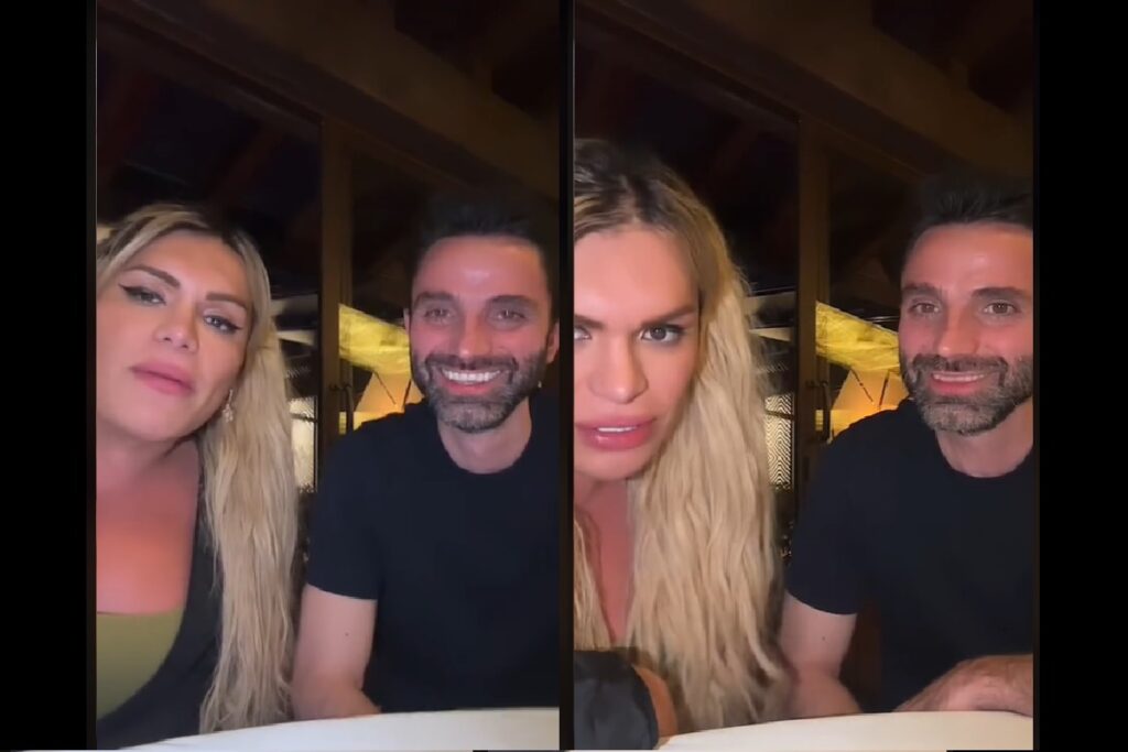 Wendy Guevara y Rodrigo Abdala comieron en Puebla