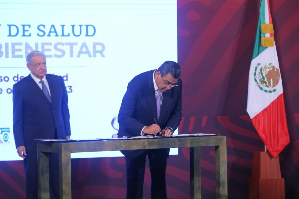 Puebla se adhiere al IMSS-Bienestar
