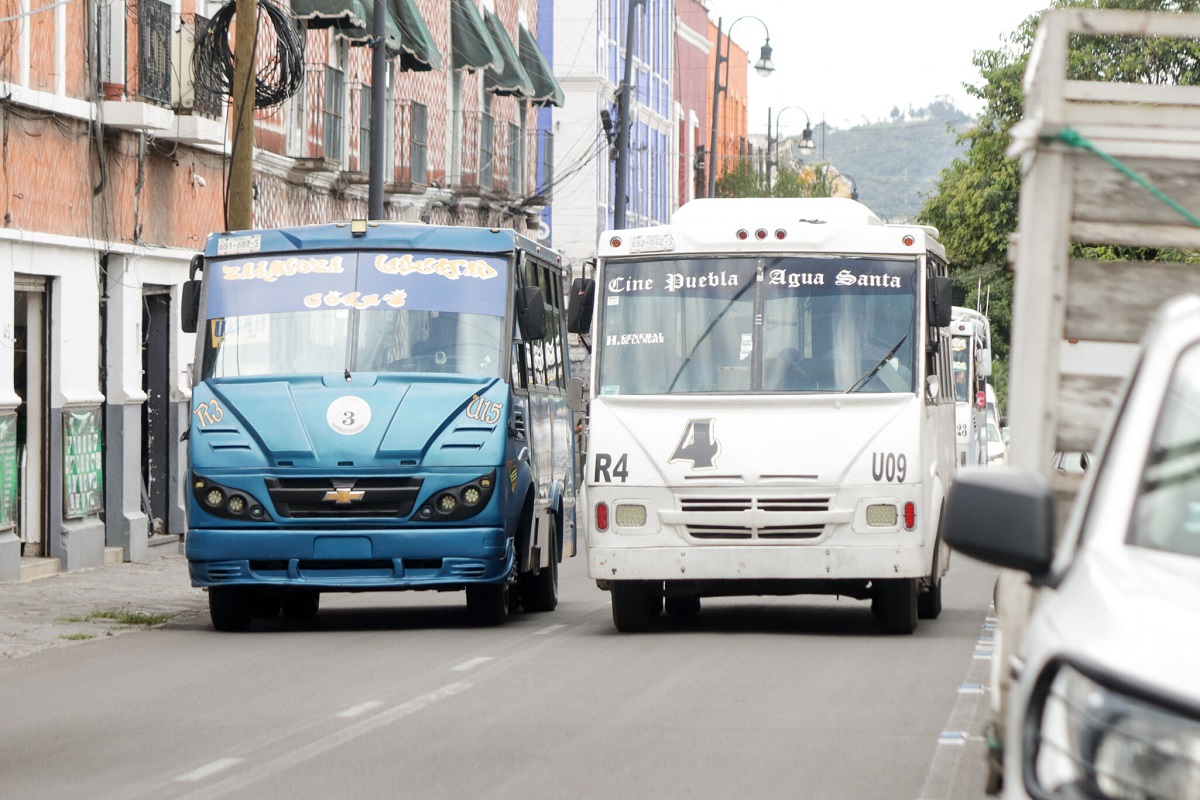 Gobierno del Estado determinará el cambio de ruta del transporte público en el Centro de Puebla 3 transporte publico