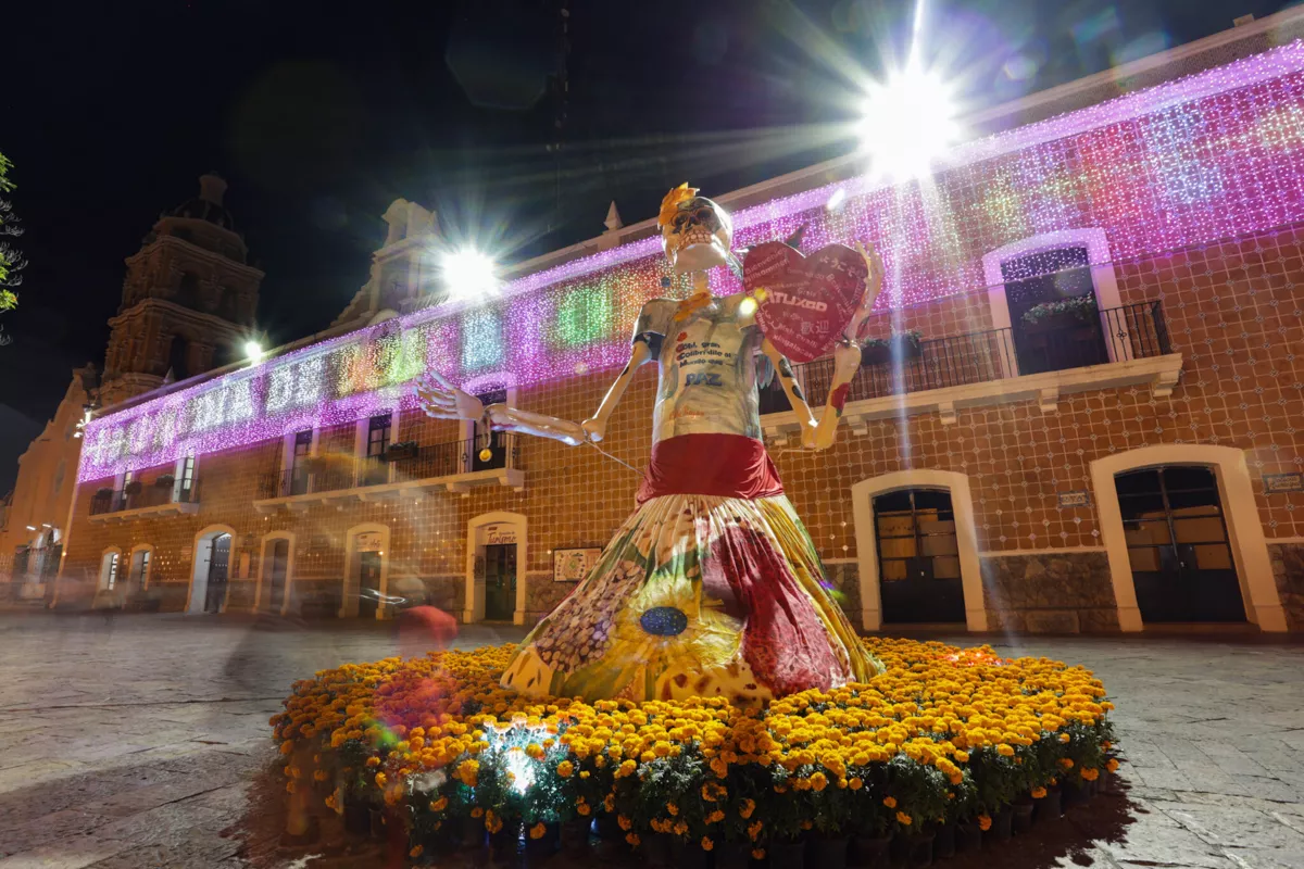 Mapa y ubicación del Valle de Catrinas 2023 en Atlixco 31 valle de catrinas atlixco 2023 Puebla 3