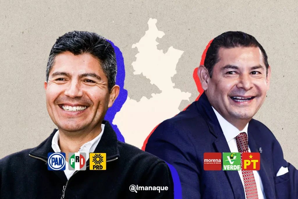 Alejandro Armenta vs Eduardo Rivera por la gubernatura de Puebla
