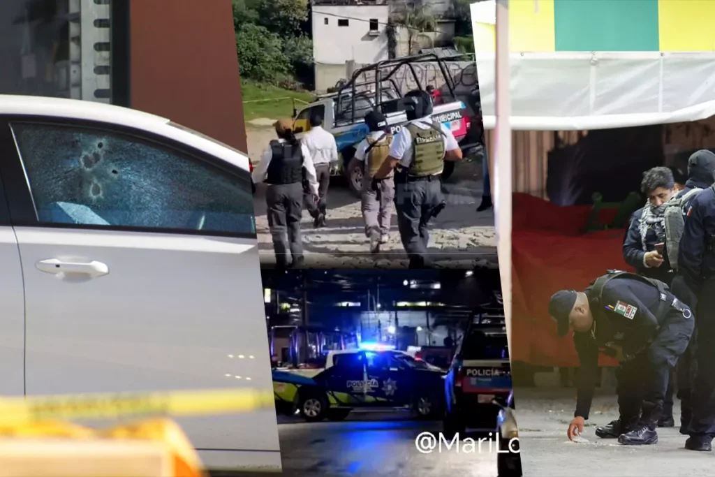Cuatro balaceras en la ciudad de Puebla dejan 13 muertos durante octubre
