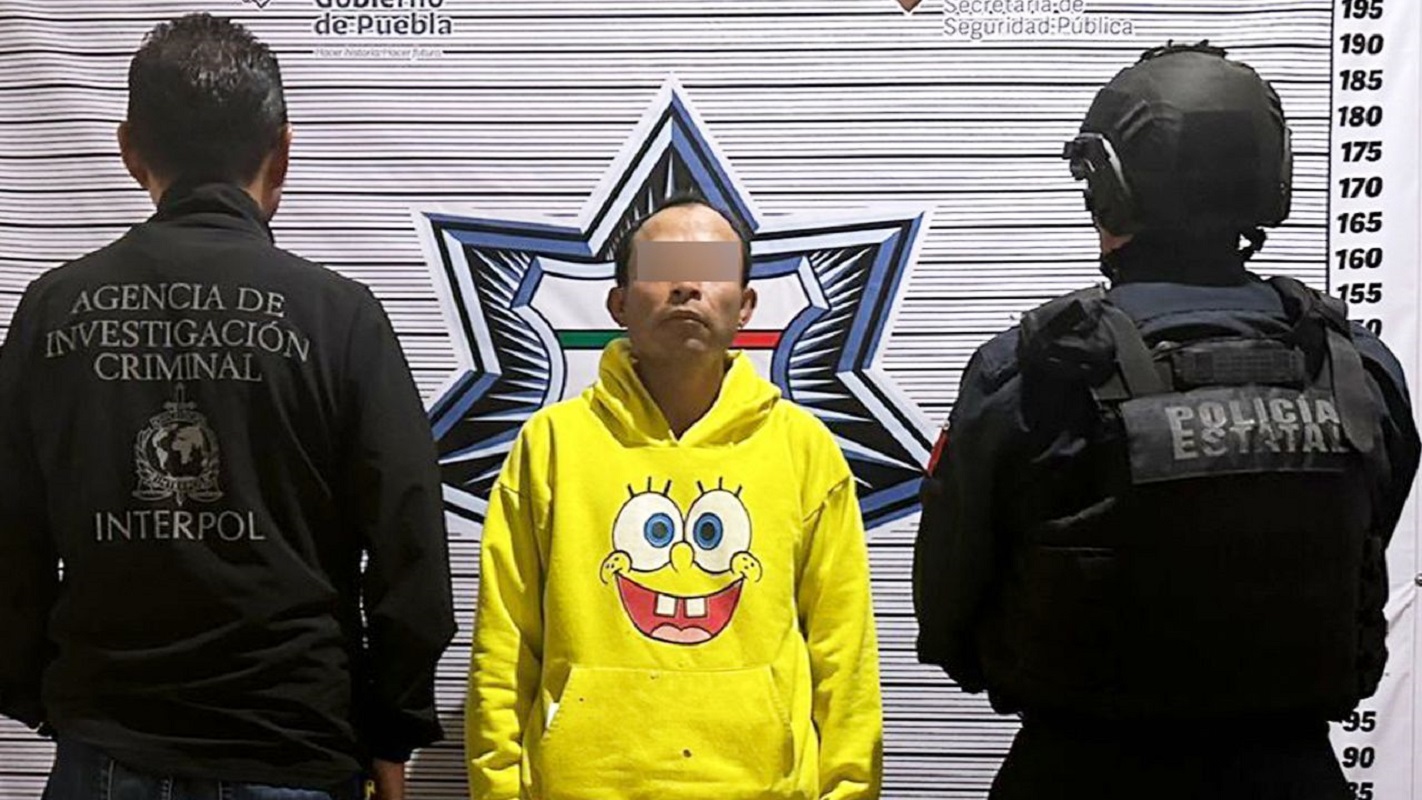 Detienen en Puebla a violador con orden de extradición a Estados Unidos 1 Detienen en Puebla a violador con orden de extradición a Estados Unidos