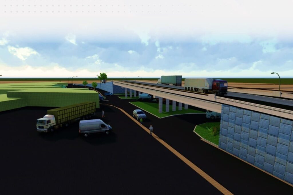 Inicia la construcción del Paso Vehicular Central de Abasto con 300 mdp 13 Durarán casi ocho meses los trabajos del distribuidor vial Central de Abasto