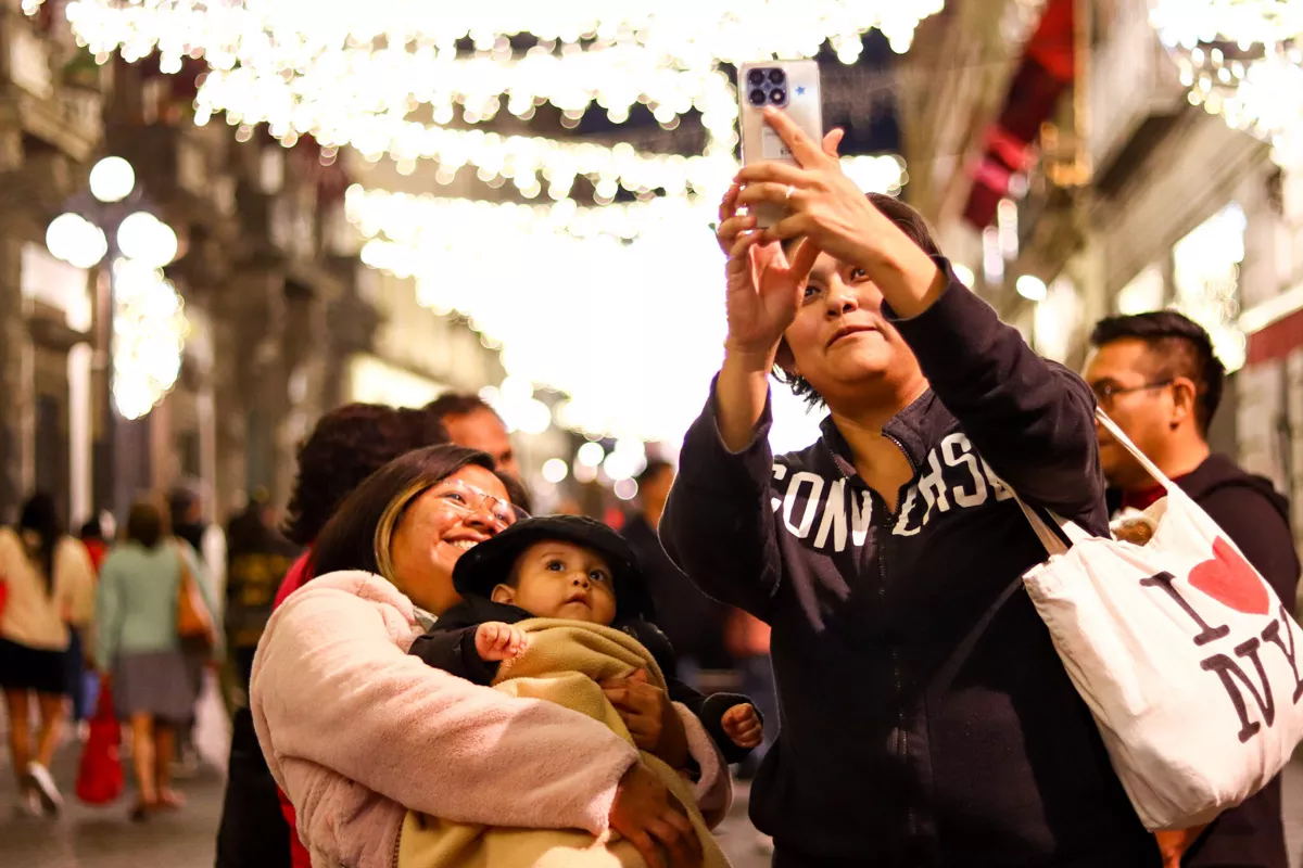 Encendido de Luces y Arbol de Navidad Ayuntamiento de Puebla 6