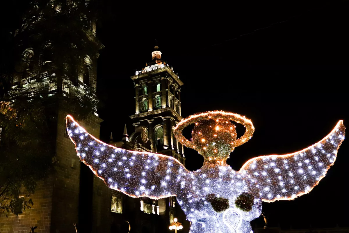 Encendido de Luces y Arbol de Navidad Ayuntamiento de Puebla 9