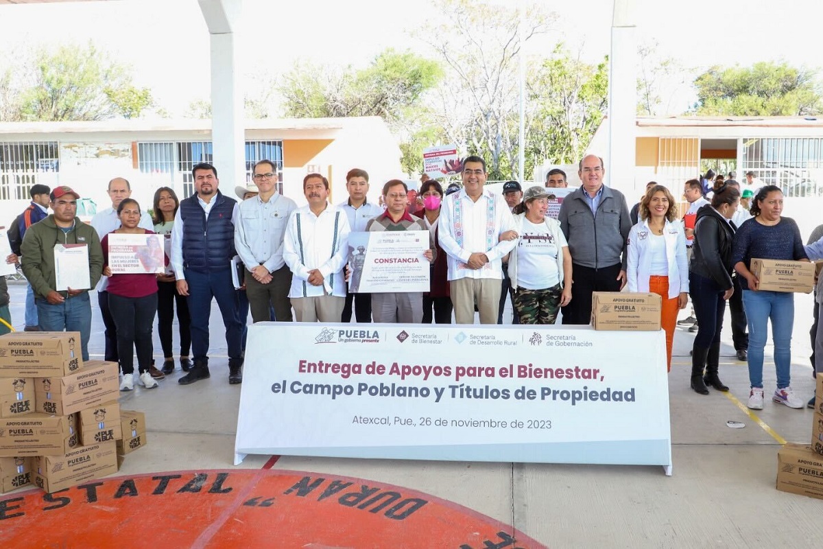Gobiernos estatal, federal y municipales integran un solo frente por Puebla: Sergio Salomón 1 Gobiernos estatal federal y municipales integran un solo frente por Puebla