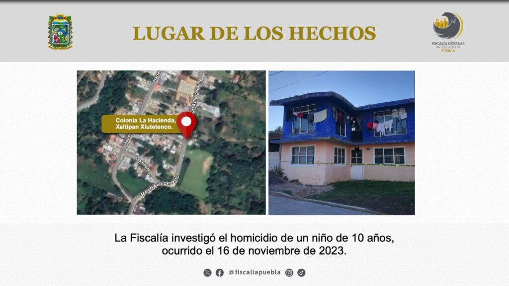 Homicidio nino Xiutetelco 1