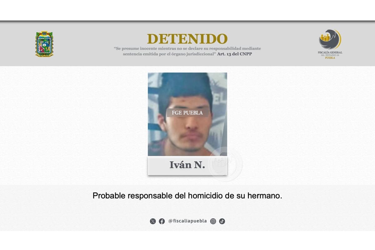 Iván N. asesinó a su hermano de 10 años a martillazos en Xiutetelco, Puebla 1 Iván N. asesinó a su hermano de 10 años en Xiutetelco