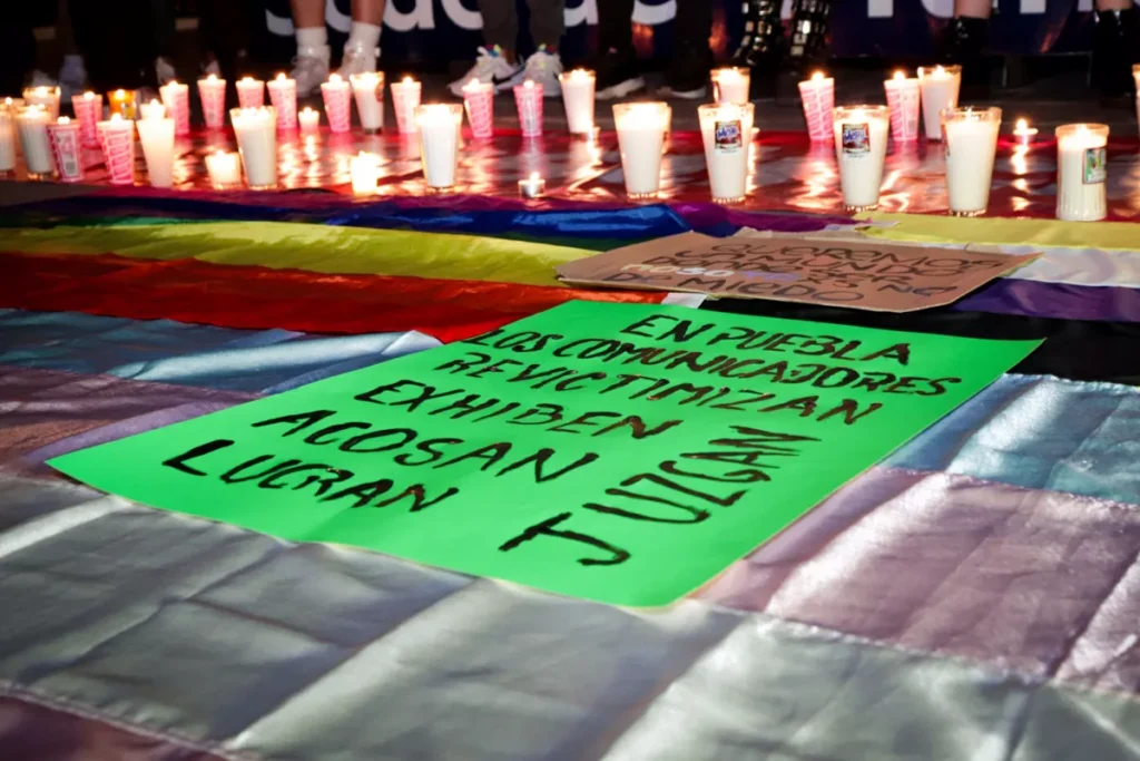 Justicia para el magistrade Ociel Baena zocalo de Puebla 7