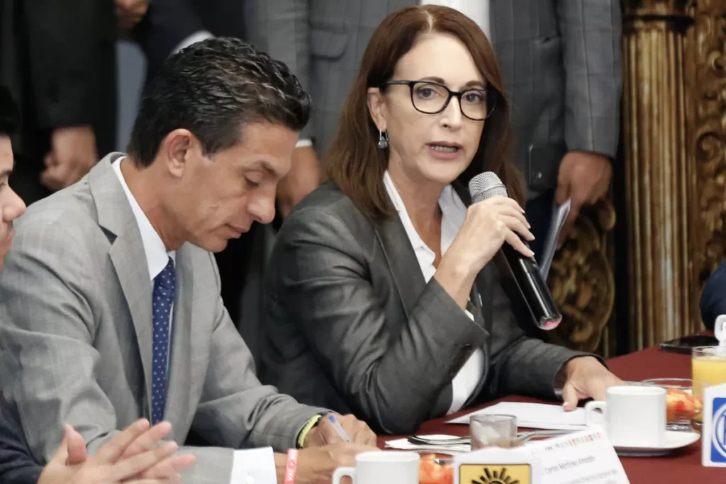 Mesa de Dialogo para el Proceso Electoral 2024 Puebla MORENA PAN VERDE PRI 5