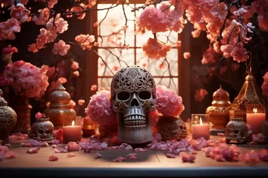 Portada Ofrendas de dia de muertos en otros paises