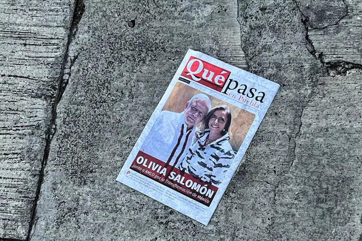 Propaganda de aspirantes de Morena a la gubernatura de Puebla 2