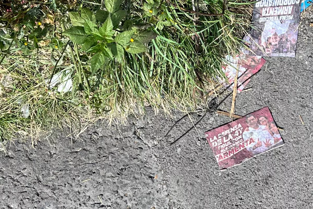 Propaganda de aspirantes de Morena a la gubernatura de Puebla 6