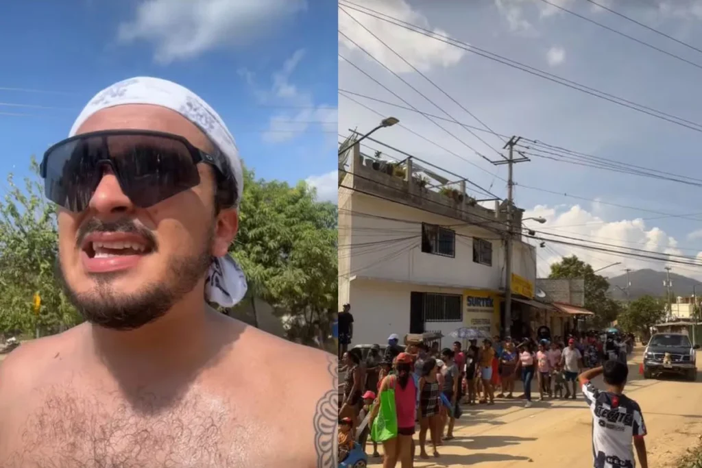 Ricardo Perez La Cotorrisa ayuda Acapulco