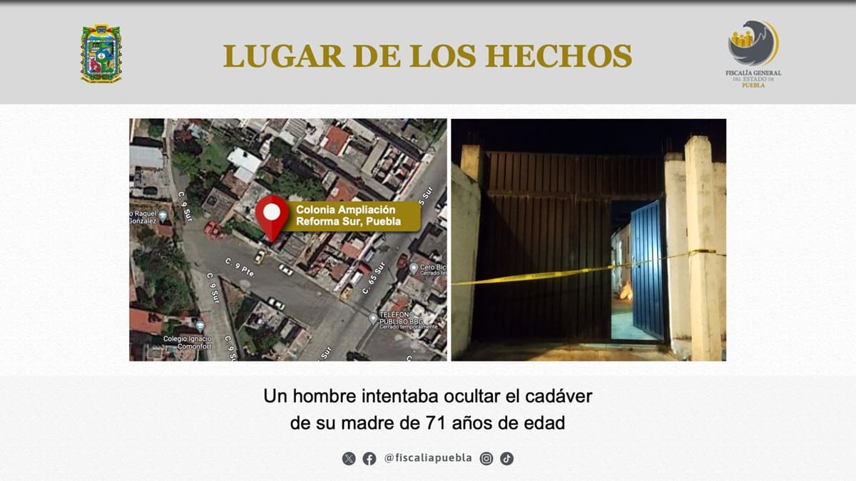 Roberto Antonio mató a su mamá en Puebla porque no le dio para su dosis de droga 7 Roberto Antonio ampliacion reforma 1