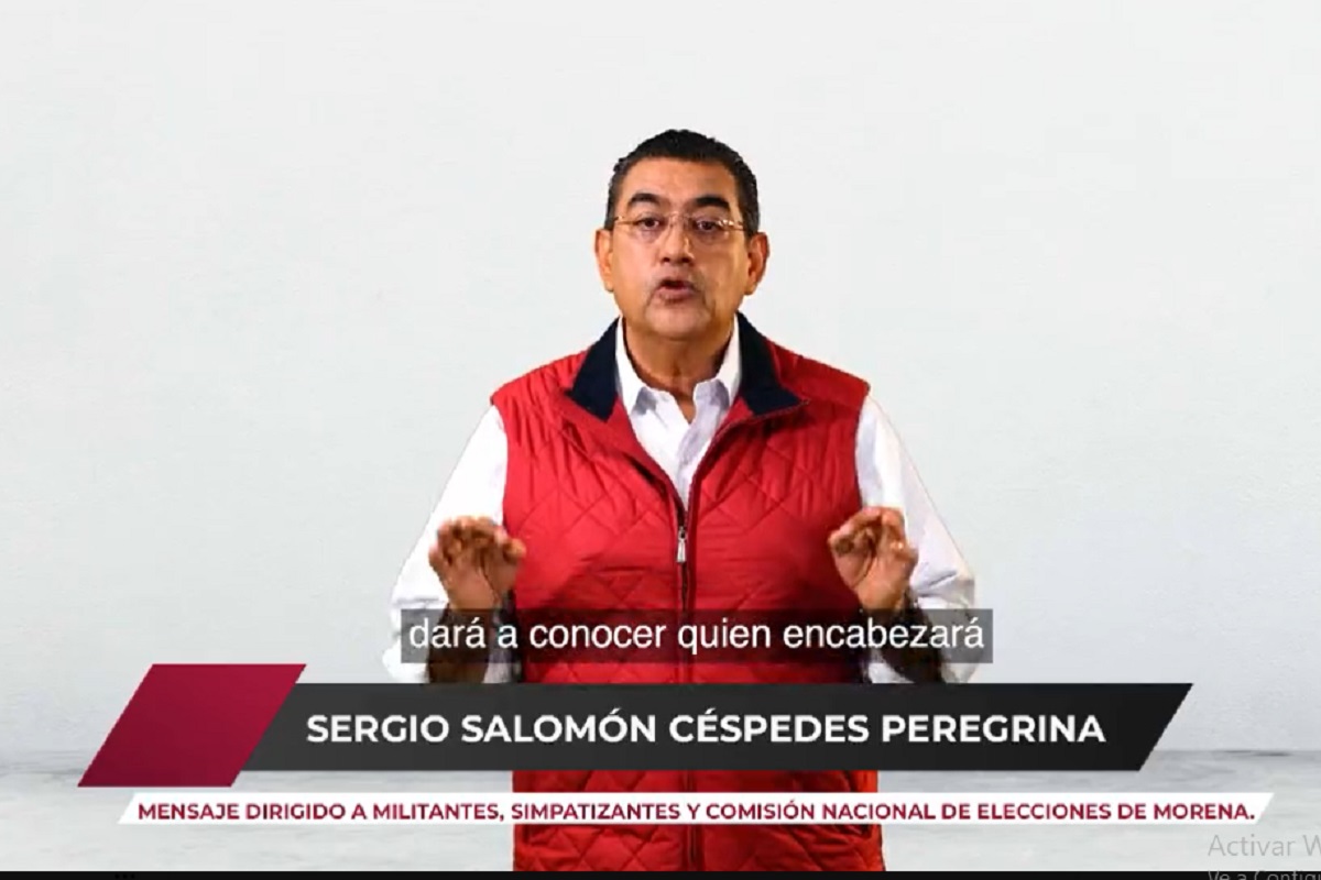 Sergio Salomón llama a la unidad en Morena 1 sergio salomón llama a la unidad en morena