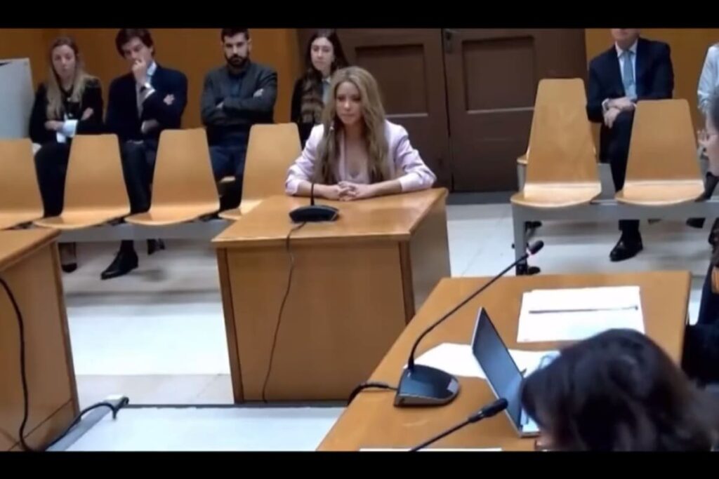 Shakira admite fraude fiscal a la hacienda española