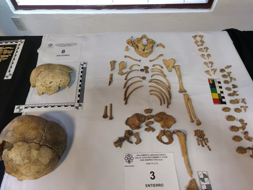 Vestigios encontrados en San Andres Cholula 5