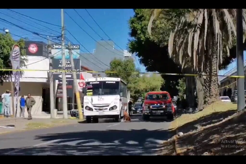 accidentes del transporte en puebla