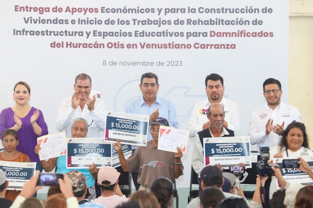 Sergio Salomón apoyos Venustiano Carranza