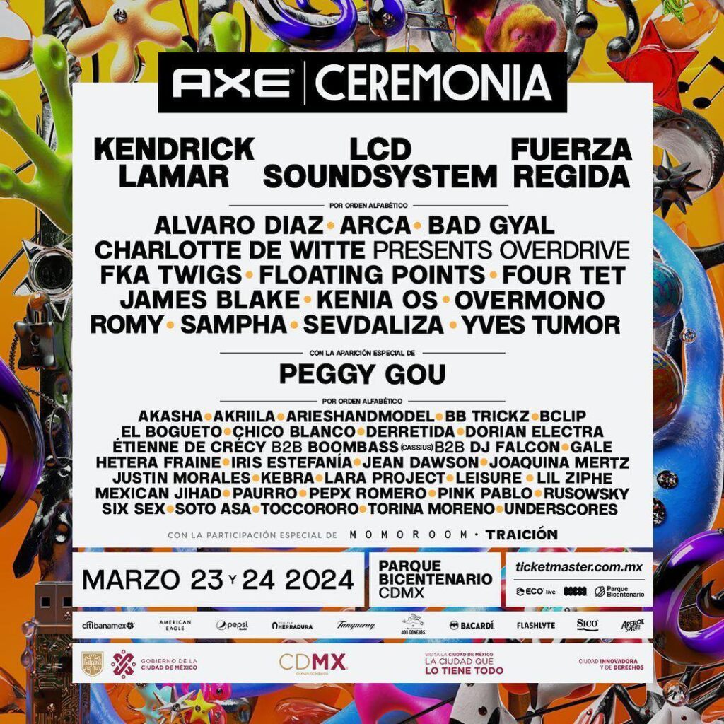 cartel Axe Ceremonia 2024
