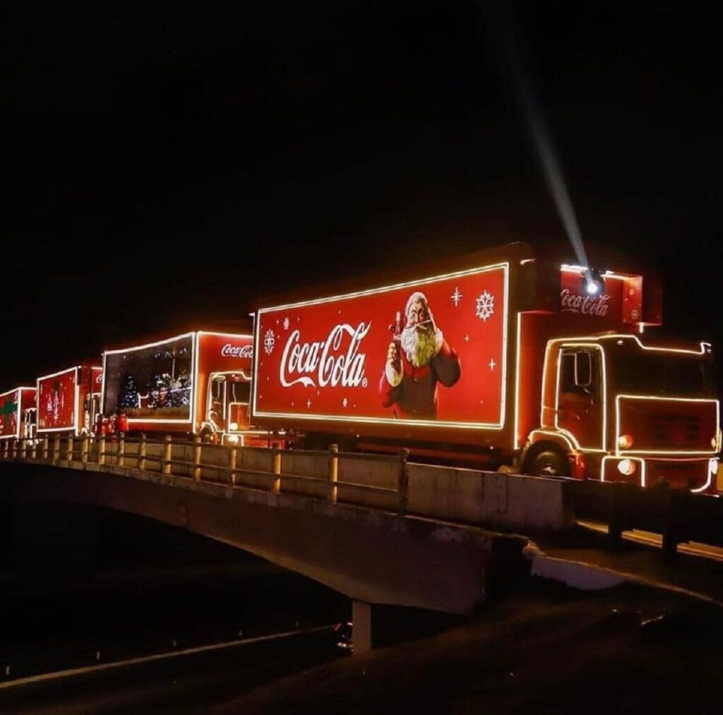 caravana coca cola en puebla