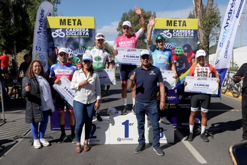 carrera ciclista san andrés cholula 2023