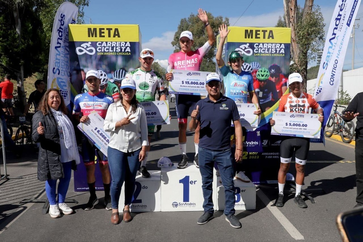 carrera ciclista san andrés cholula 2023