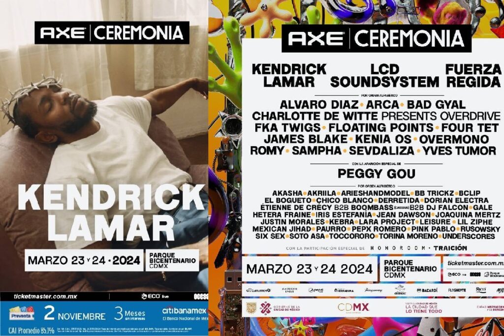 cartel axe ceremonia