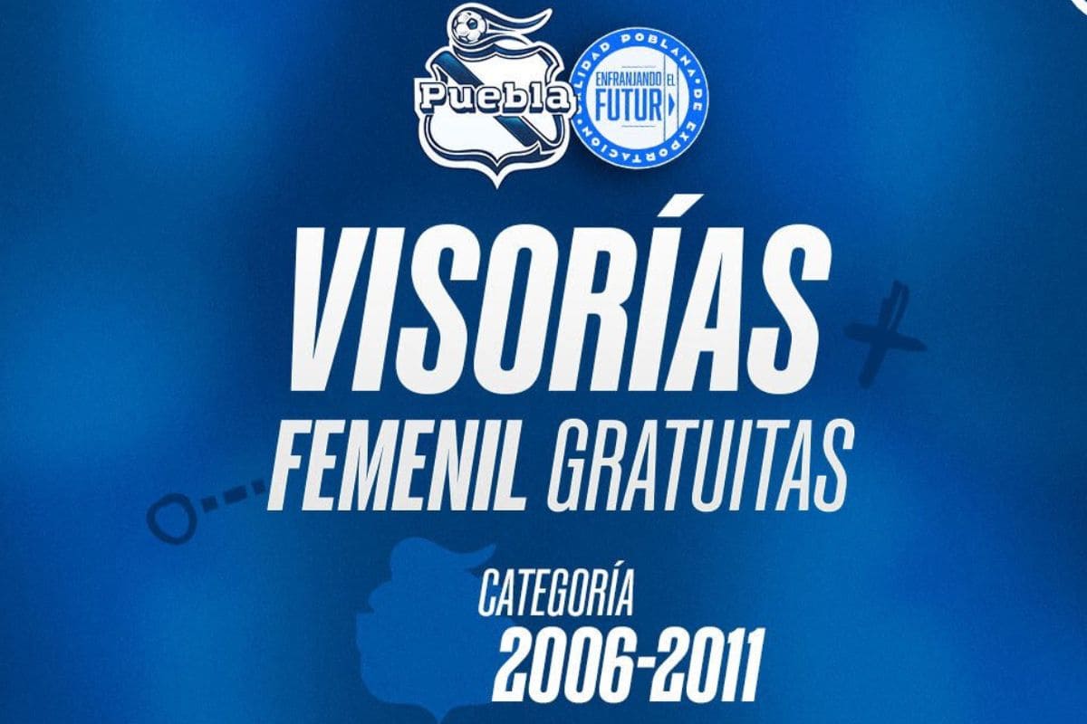 ¿Quieres ser futbolista? Club femenil anuncia visorias 1 visorias femenil del Puebla