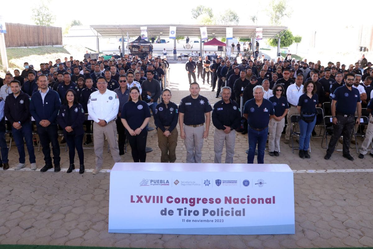 Inaugura SSP de Puebla Congreso Nacional de Tiro Policial 1 Congreso Nacional de Tiro Policial