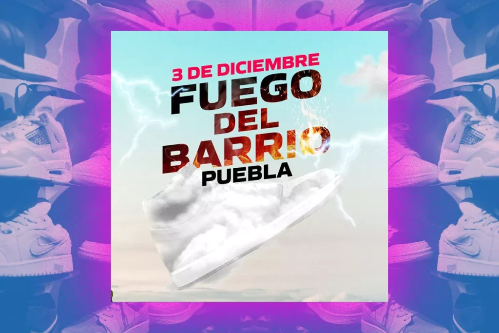festival de sneakers fuego del barrio