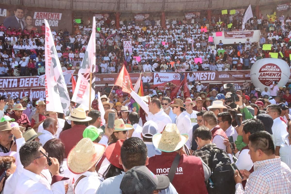 frena morena eventos proselitistas de sus aspirantes