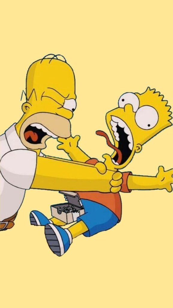 homero estrangula a bart 2