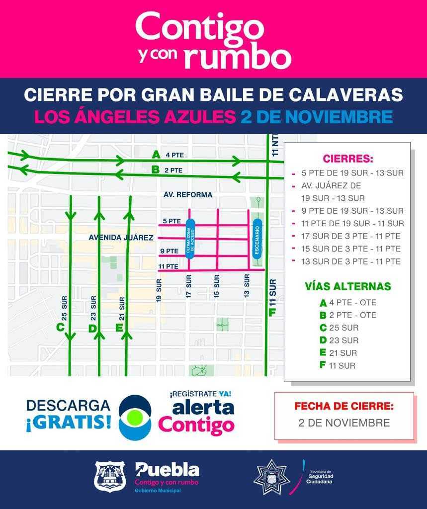 Los Ángeles Azules en Puebla