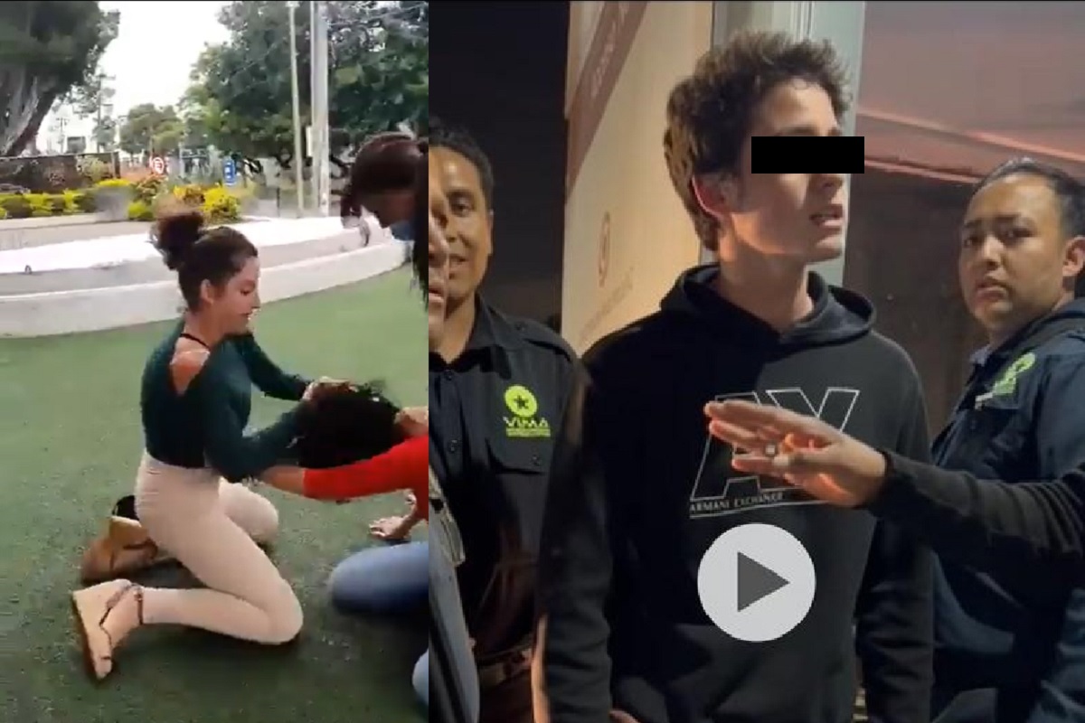 Difunden video de la supuesta madre del junior de Angelópolis golpeando a otra mujer 1 Difunden video de la supuesta madre del junior de Angelópolis golpeando a otra mujer