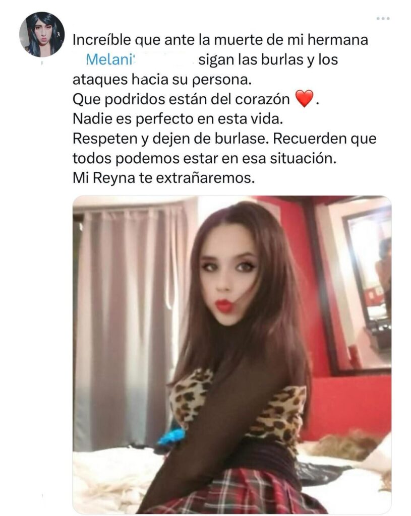 Melani, la mujer trans encontrada sin vida en el Centro de Puebla